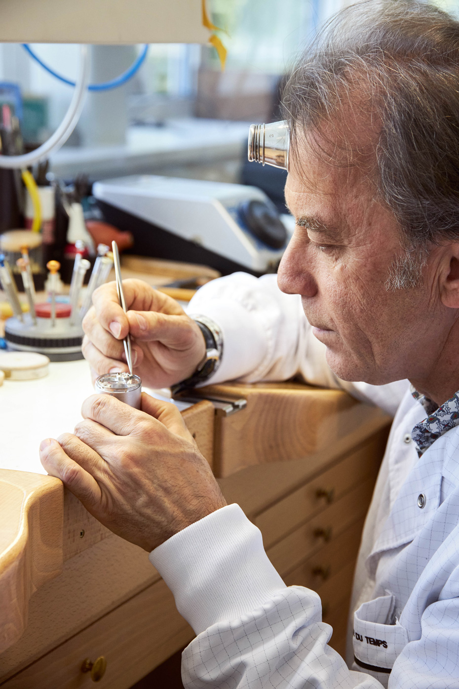 Switzerland, Geneva - Louis Vuitton’s watchmakers for the Telegraph Luxury Magazine