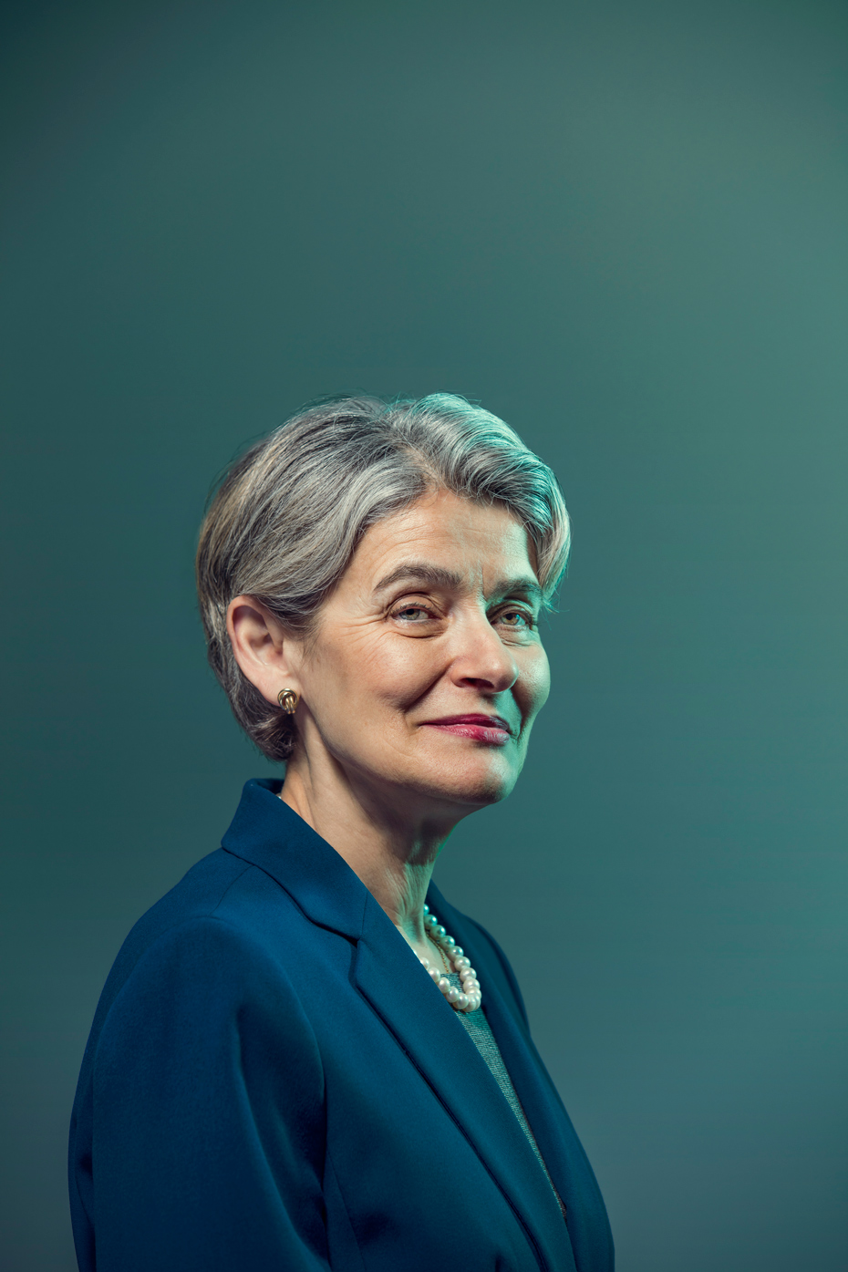  UNESCO Director-General Irina Bokova   |  Guardian Weekend Magazine 