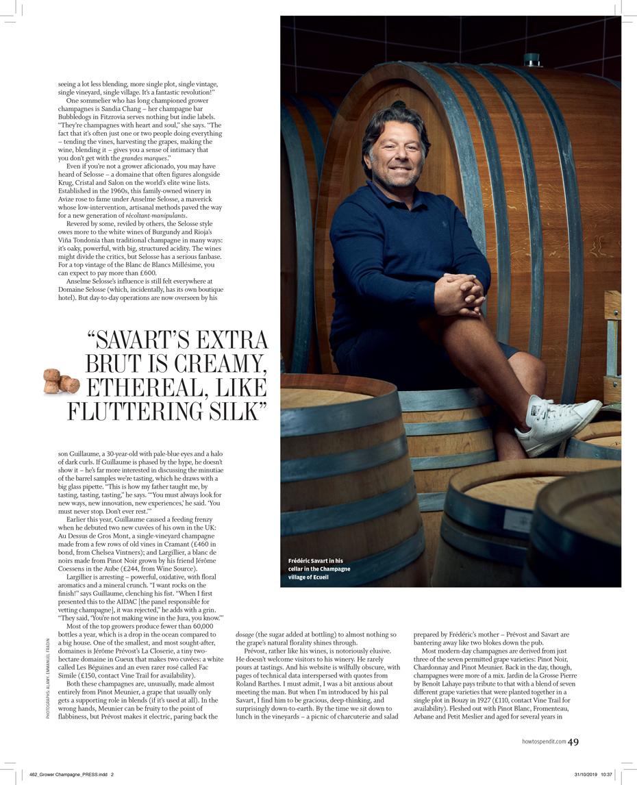 Reims Champagne - Frédéric Savart  - Financial Times How to Spend it